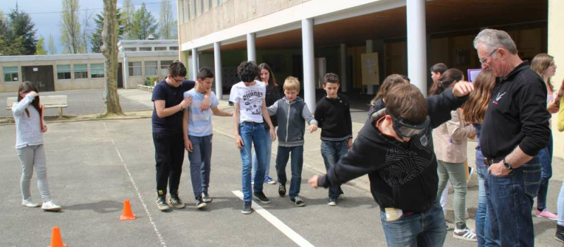 Les collégiens ont bénéficié d’une journée de sensibilisation