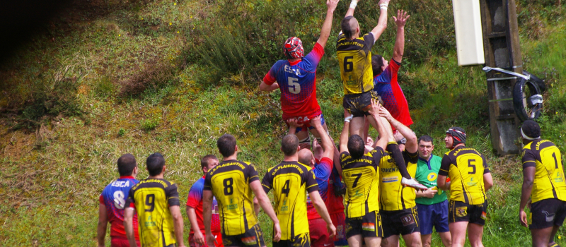 Rugby avec l 'U S Plaisance