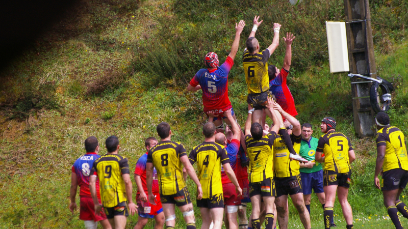 Rugby avec l 'U S Plaisance