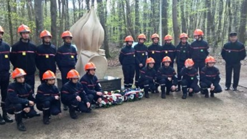 Les jeunes sapeurs pompiers au cœur de Verdun 