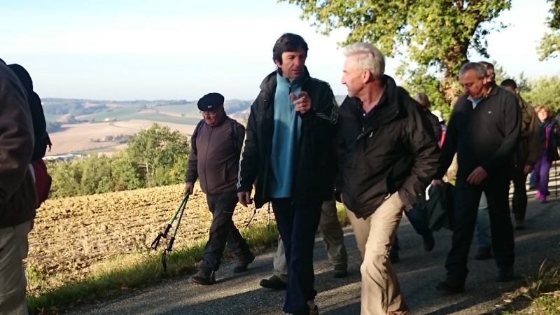 Randonnée pédestre du 8 mai à Miramont Latour