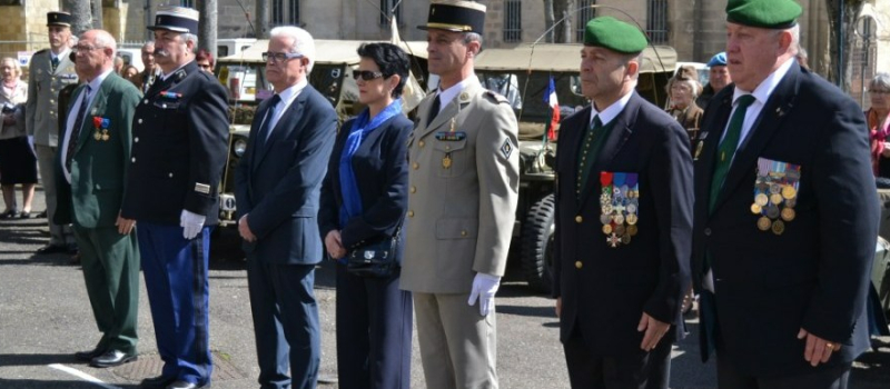 COMMEMORATION DU 153 ème ANNIVERSAIRE DU COMBAT DE CAMERONE A AUCH
