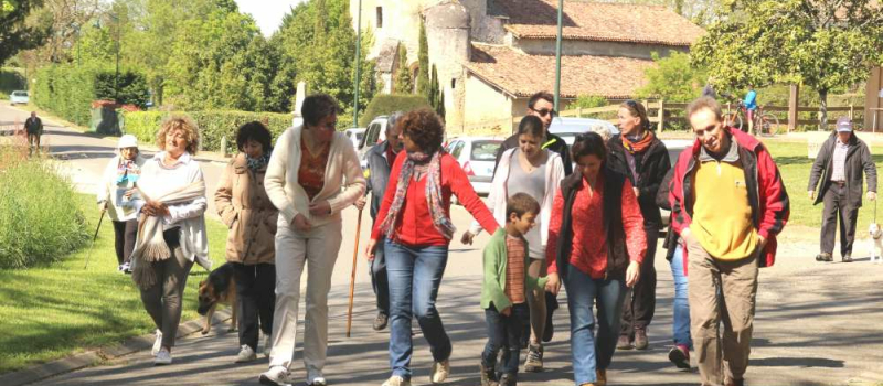 Plus d'une soixantaine de randonneurs