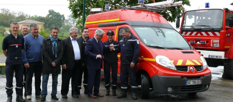 Le Centre de secours s'enrichit d'un véhicule tout usage