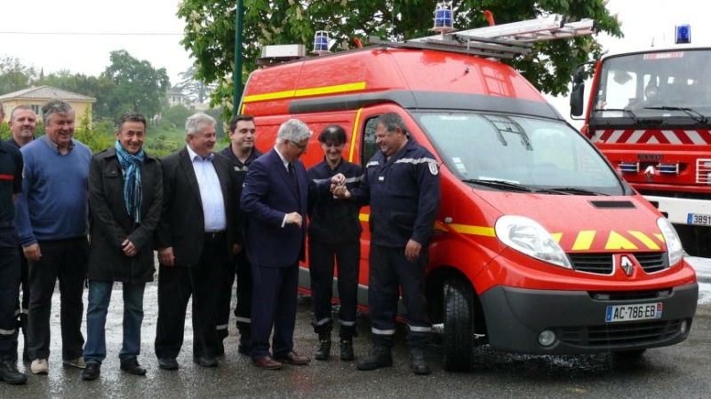 Le Centre de secours s'enrichit d'un véhicule tout usage