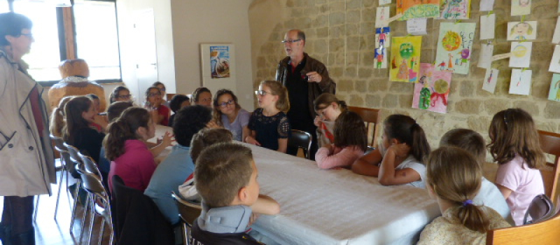 L'école élémentaire au salon de la caricature