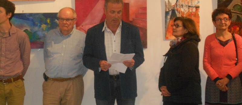 VERNISSAGE DE L'EXPO " ARTISTES DE L'ABG"