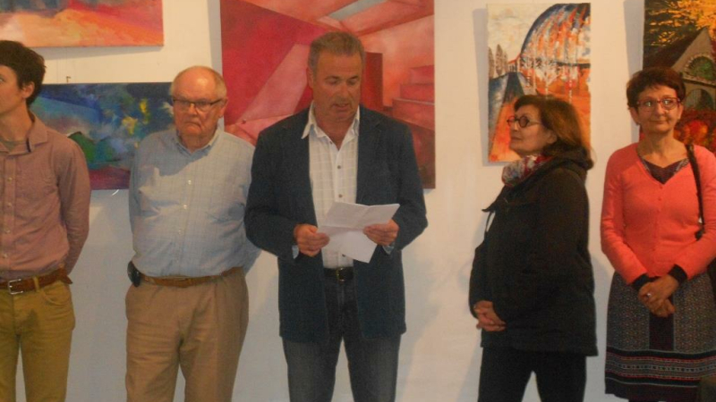 VERNISSAGE DE L'EXPO " ARTISTES DE L'ABG"