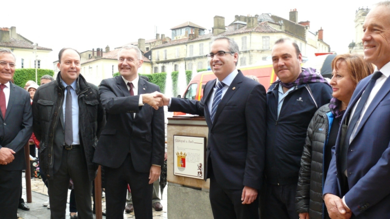 RECEPTION DES ELUS DE CALATAYUD  dans le cadre de "L'EUROPE S'INVITE A AUCH"