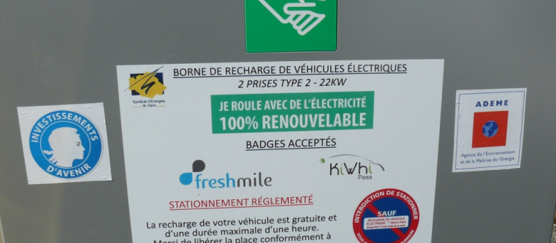 La quatrième borne pour véhicules électriques inaugurée