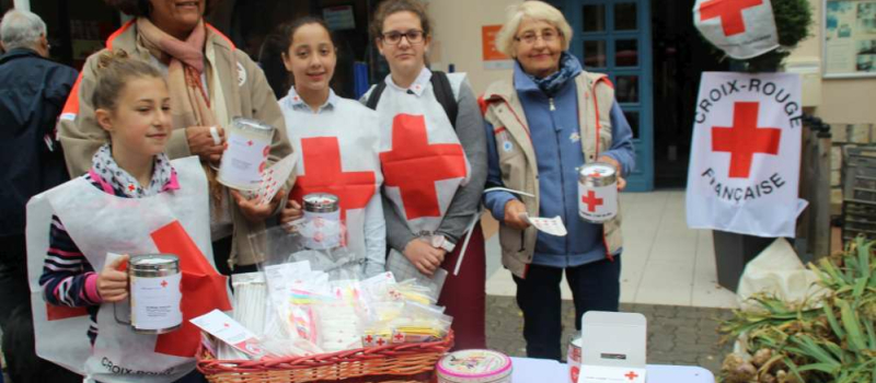 Cazaubon : La Croix-Rouge a mobilisé ses bénévoles et des collégiennes