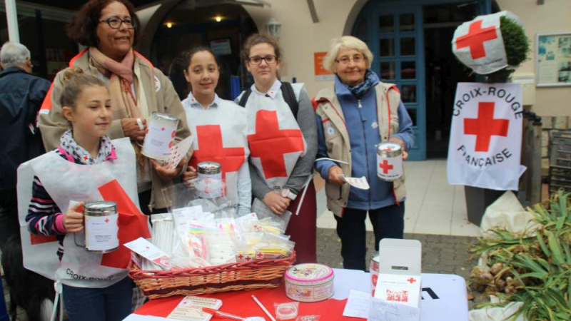 Cazaubon : La Croix-Rouge a mobilisé ses bénévoles et des collégiennes
