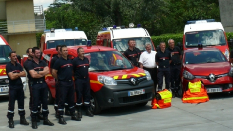 LES POMPIERS DU GERS À L’EURO 2016