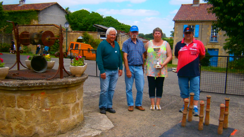 Quilles au maillet le concours de peyrusse
