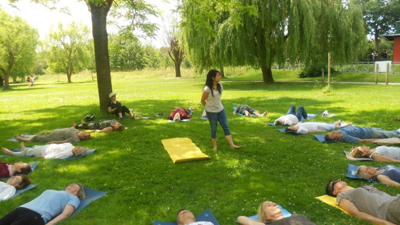 Au Couloumé un atelier plein air 