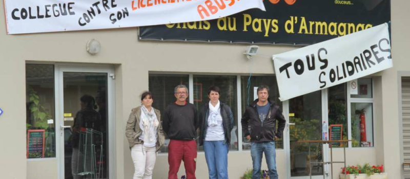 Cazaubon : Grève à la cave coopérative 