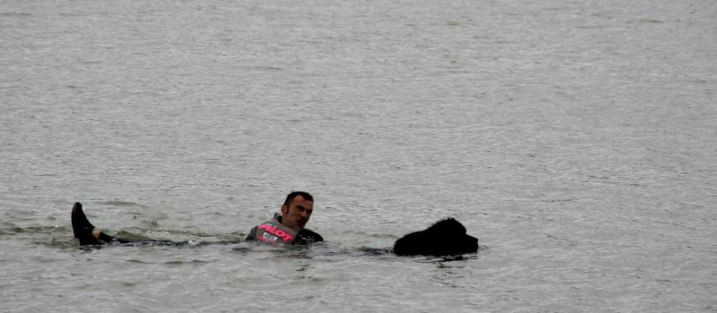 Cazaubon : Les Gardiens de la mer s’entraînaient au lac