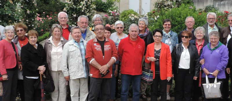 Les  marcheurs grunbergeois sur les chemins,de la Ténarèze