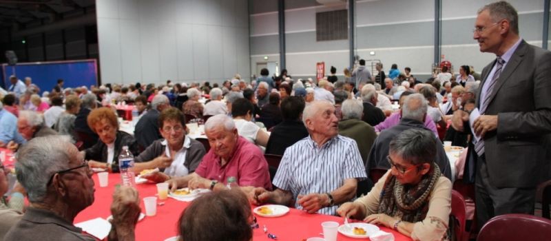 CIAS d'Auch : Plus de 450 retraités ont répondu  à l'invitation du goûter d'été