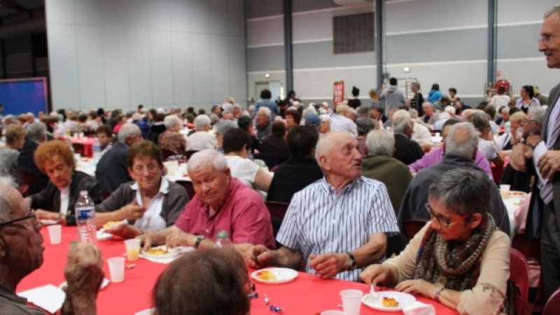CIAS d'Auch : Plus de 450 retraités ont répondu  à l'invitation du goûter d'été