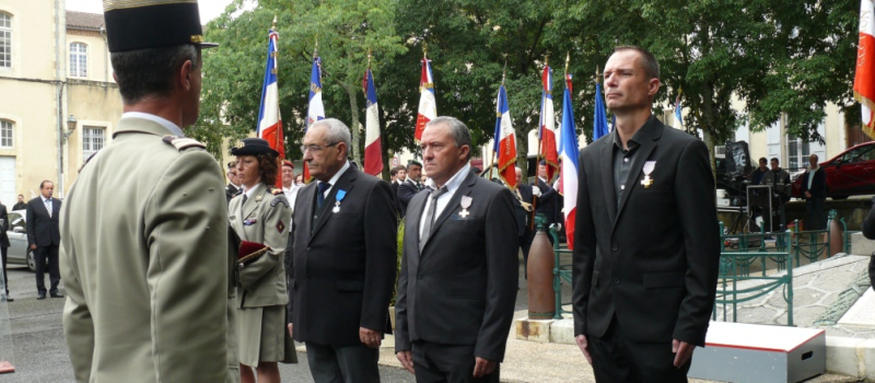 Cérémonie de célébration du 75 ème anniversaire de l'Appel du 18 juin 1940 à Auch