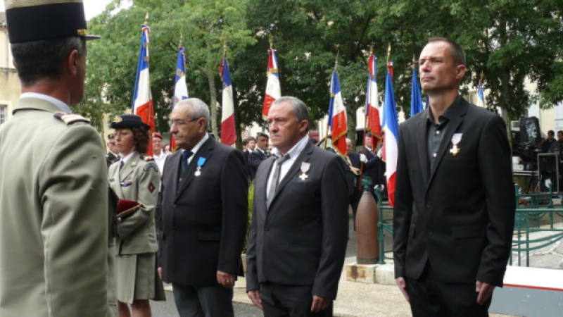 Cérémonie de célébration du 75 ème anniversaire de l'Appel du 18 juin 1940 à Auch