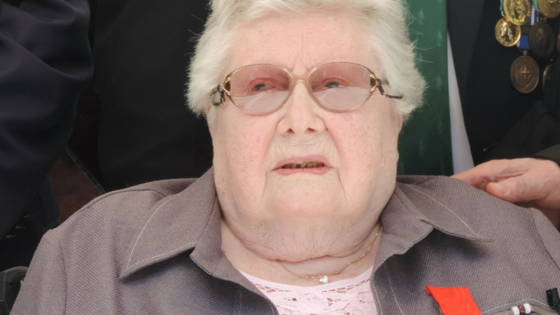 Hommage de la Nation à la résistante Jeanne Robert