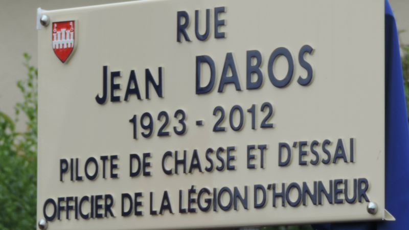 Une rue dénommée Jean Dabos