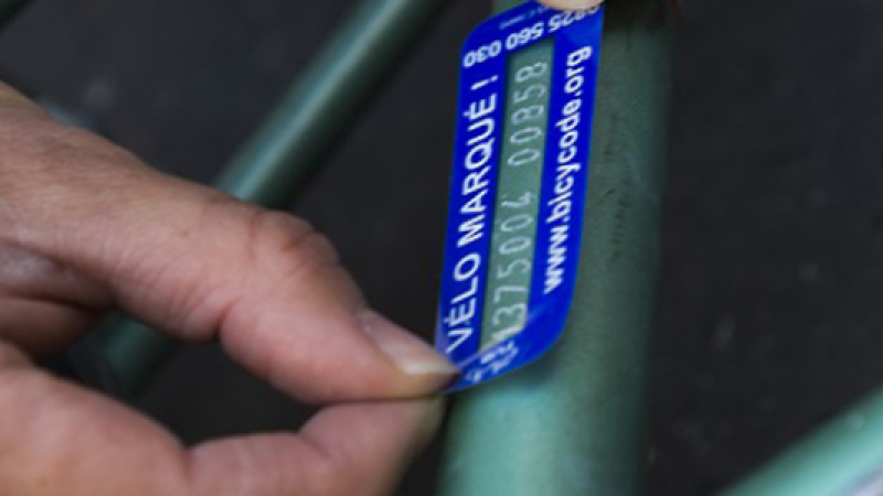 Faites immatriculer vos vélos