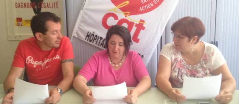 L’USDS CGT et les syndicats CGT du CH d’Auch et du CH du Gers interpellent les gersois et leurs élus sur le démantèlement en cours de l’hôpital public