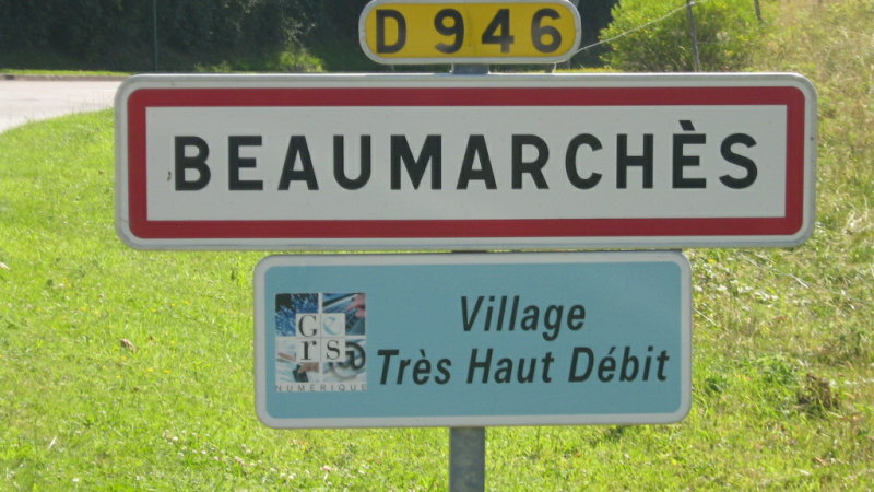 Beaumarchès village "Très Haut Débit" 
