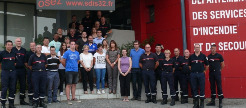 Ce sont 17 sapeurs-pompiers volontaires qui ont signé le 1er juillet leur engagement