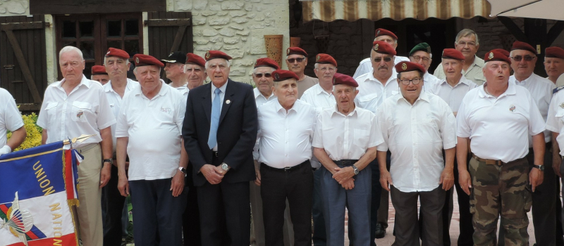 Retrouvailles des parachutistes gersois