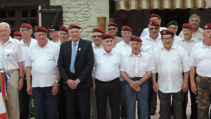Retrouvailles des parachutistes gersois