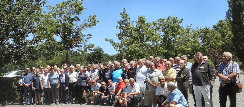 Belles retrouvailles chargées d'émotion pour les anciens du club de foot de Moncorneil