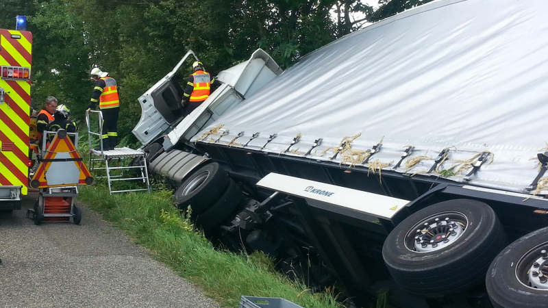 Accident de poids lourd