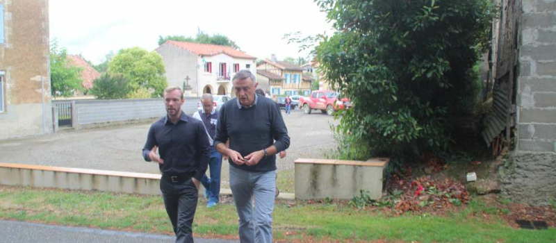 Ayzieu : Le sous-préfet était en visite
