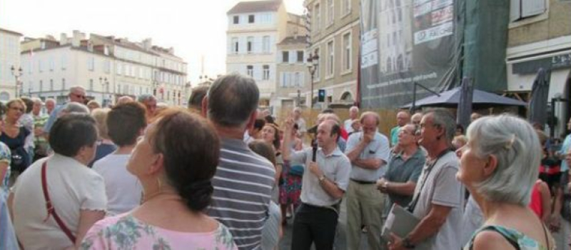 Le 20 juillet flânerie nocturne dans le vieil Auch
