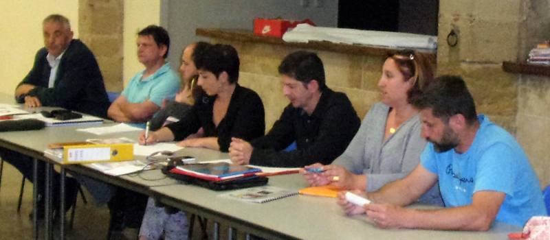 Assemblée générale des Coteaux de Gascogne Handball à Beaumarchés