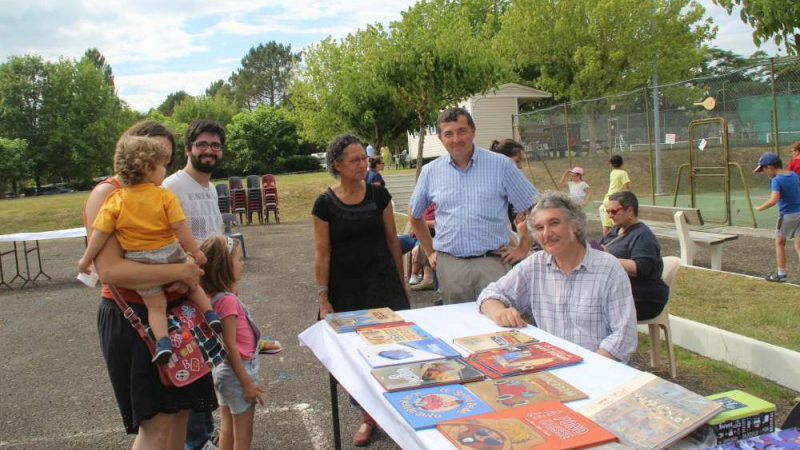 Cazaubon  : Les Estivales de l’illustration étaient au lac de l’Uby