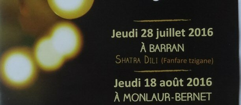 Premier Esti Val de Gers  avec concert tzigane  gratuit, jeudi 28 juillet