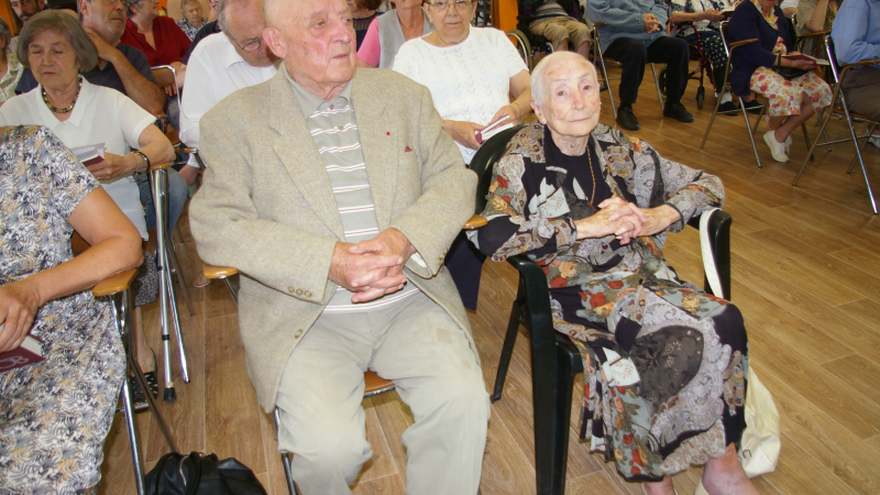 Les noces de Platine de Mado et Jean-Louis Quereilhac 