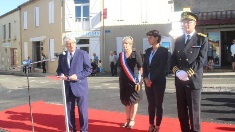 Le Houga : Inauguration du Parcours de mémoire