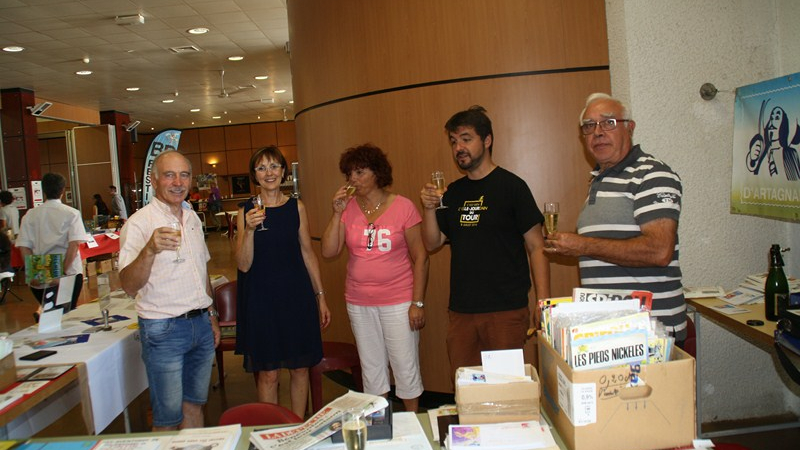 Philajeune a participé au salon de la BD d’Eauze.