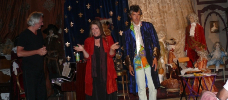 Fernand Bernadi (chant-basse) et Jean-Christophe Rigaud (piano) ont enflammé le musée de l'histoire du costume