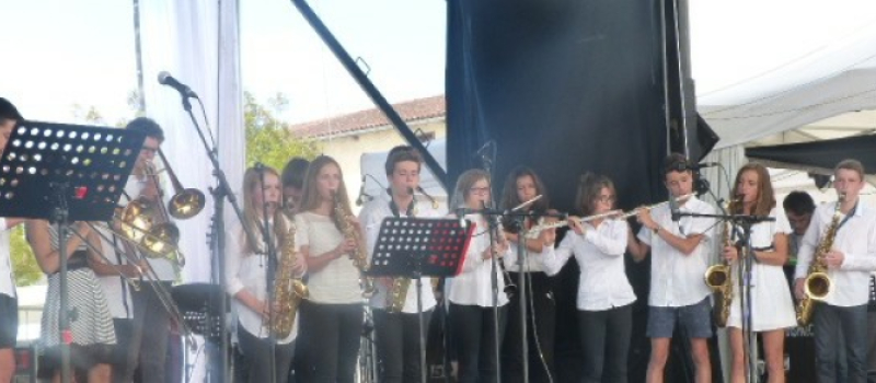 les collégiens ont joué au concert Off