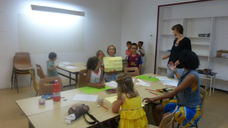 Les ateliers d'art des enfants