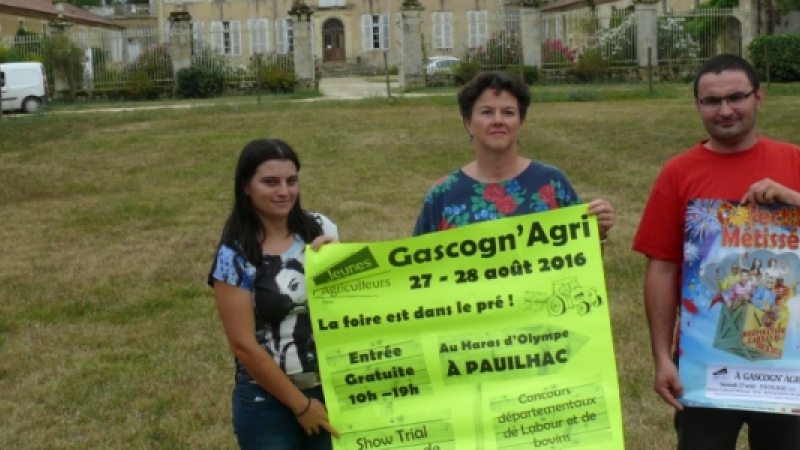 "La foire est dans le pré" avec Gascogne Agri aux Haras d'Olympe à Pauilhac