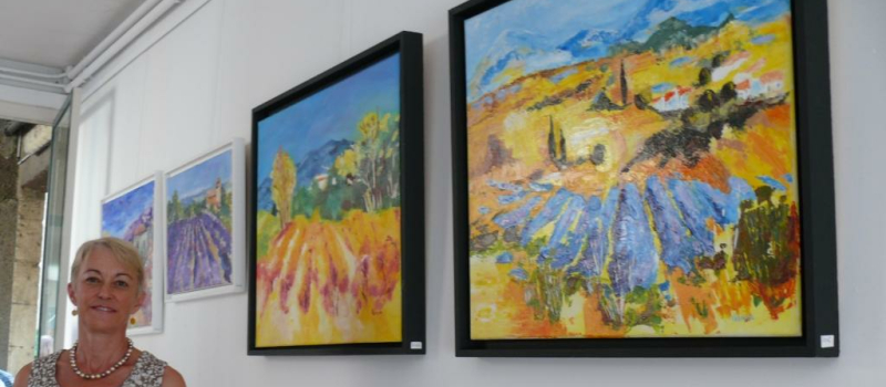 Les lumineux tableaux de Véronique Lançon