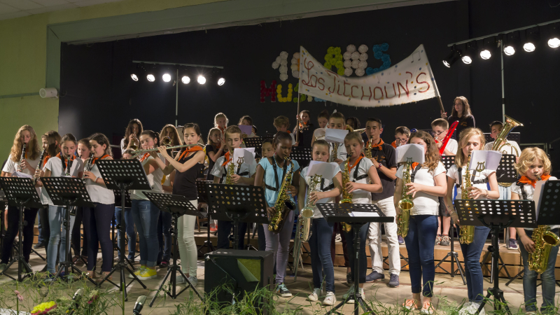 Les inscriptions a l'école de musique